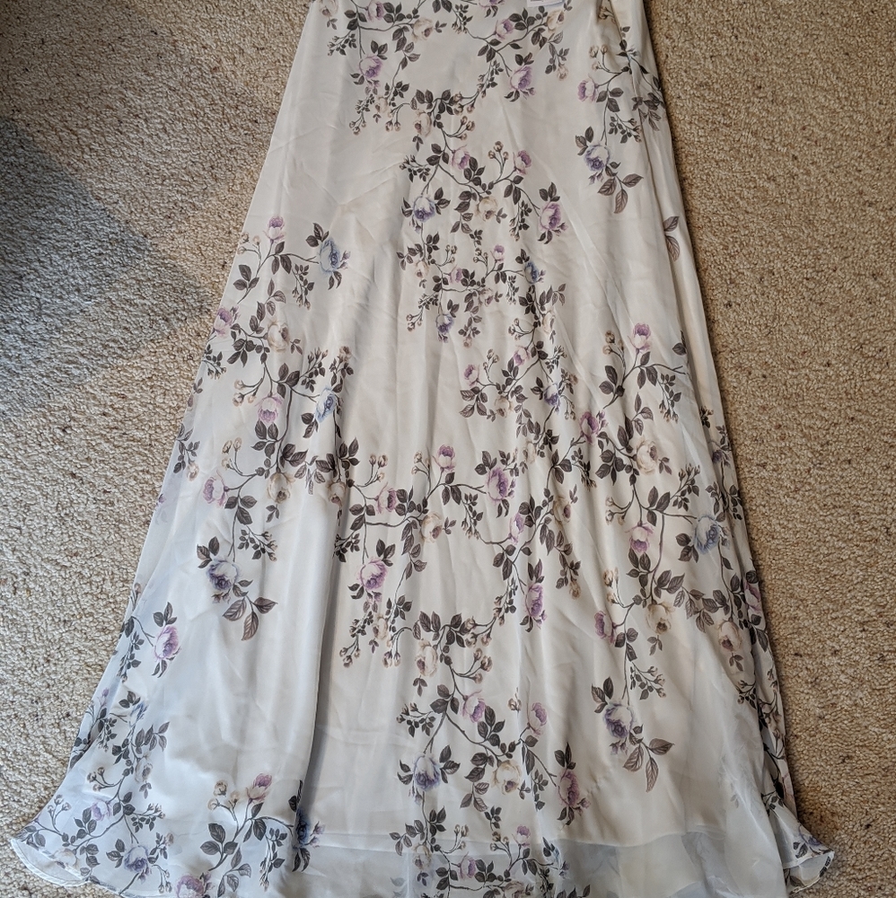 Lauren Conrad floral Maxi skirt